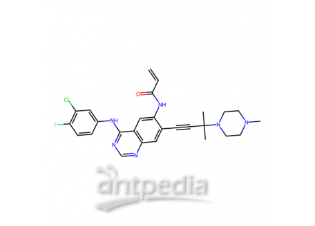 AV 412,EGFR，ErbB2和Abl受体酪氨酸激酶的有效抑制剂，451492-95-8，≥98%(HPLC)
