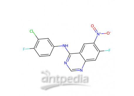 N-(3-氯-4-氟苯基)-7-氟-6-硝基-4-喹唑啉胺，162012-67-1，97%