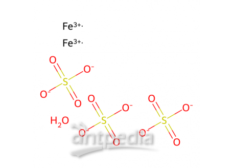 硫酸铁(III) 水合物，15244-10-7，植物细胞培养级,Fe 21-23 %