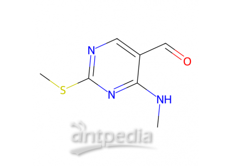 4-甲胺基-2-甲硫基-5-醛基嘧啶，185040-32-8，98%