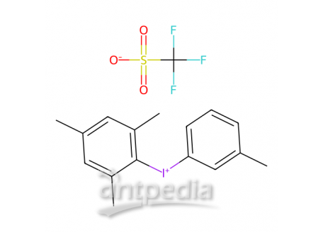 (3-甲苯基)(2,4,6-三甲基苯基)碘鎓三氟甲磺酸盐，197245-87-7，98%