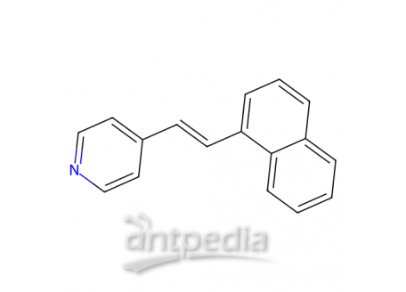4-(1-萘乙烯基)吡啶，16375-56-7，>98.0%(T)