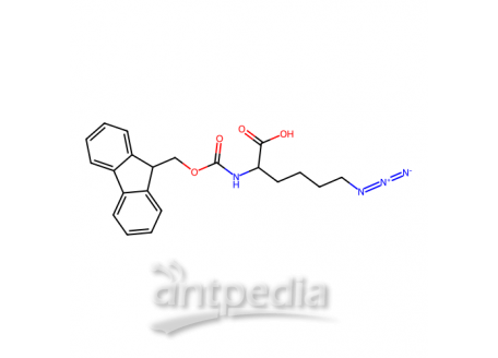 6-叠氮基-N-[(9H-芴-9-基甲氧基)羰基]-L-正亮氨酸，159610-89-6，>98.0%(HPLC)