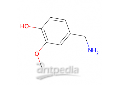 4-(氨基甲基)-2-甲氧基苯酚，1196-92-5，97%