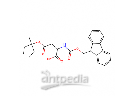 N-[芴甲氧羰基]-L-天冬氨酸 4-(1-乙基-1-甲基丙基)酯，180675-08-5，97%