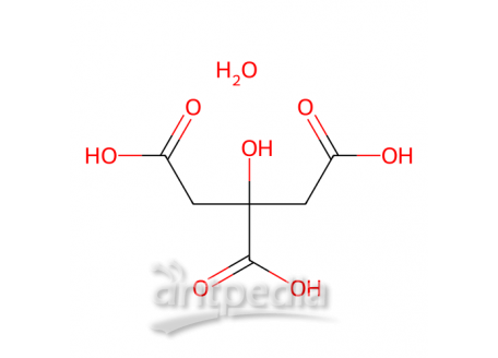 柠檬酸, 一水，5949-29-1，Ph. Eur.,BP,USP,E330,99.5-100.5%