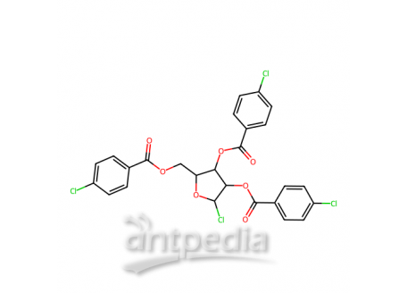 alpha-D-氯化呋喃核糖三(4-氯苯甲酸)酯，125598-74-5，97%