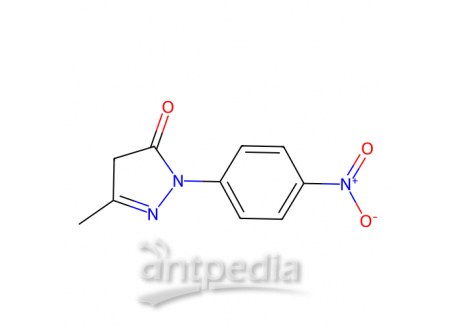 1-(4-硝基苯基)-3-甲基-5-吡唑啉酮，6402-09-1，98%