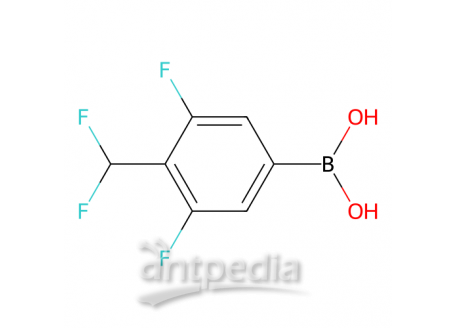 (4-(二氟甲基)-3,5-二氟苯基)硼酸 （含不等量酸酐），1418595-79-5，97%