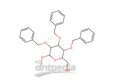 甲基2,3,4-三-O-苄基-α-D-吡喃葡萄糖苷，53008-65-4，>98.0%(HPLC)