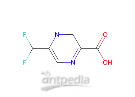 5-二氟甲基吡嗪-2-甲酸，1174321-06-2，95%
