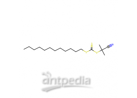 2-氰基丙-2-基十二烷基碳三硫代甲酸酯，870196-83-1，≥97%