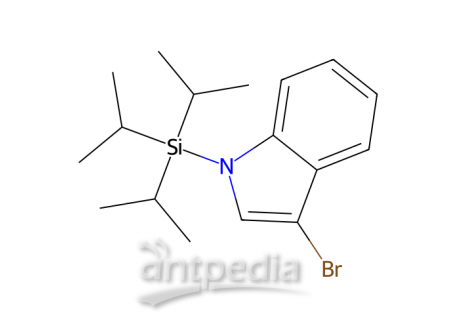 3-溴-1-(三异丙基甲硅烷基)吲哚，148249-36-9，>95.0%(GC)
