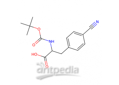 Boc-D-4-氰基苯丙氨酸，146727-62-0，98%