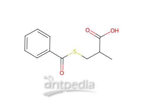 (S)-3-(苯甲酰硫代)-2-甲基丙酸，72679-02-8，98%