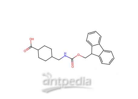反-4-[[[[(9H-芴-9-基)甲氧基]羰基]氨基]甲基]环己烷甲酸，167690-53-1，95%
