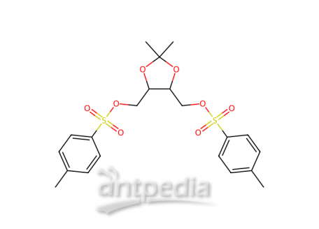 (-)-1,4-二-O-甲苯磺酰基-2,3-O-异亚丙基-L-苏糖醇，37002-45-2，>98.0%(HPLC)