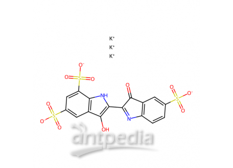 靛青三磺酸钾盐，67627-18-3，≥55%(HPLC)