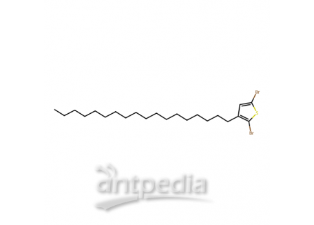 2,5-二溴-3-十八烷基噻吩，205235-01-4，96%