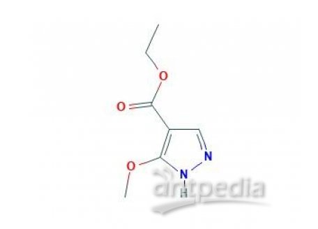 3-甲氧基-1H-吡唑-4-羧酸乙酯，478968-48-8，96%