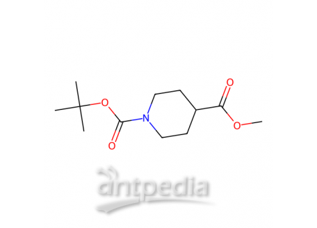 1-(叔丁氧羰基)-4-哌啶羧酸甲酯，124443-68-1，≥98.0%(GC)