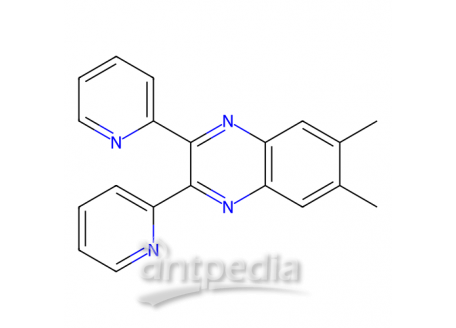 6,7-二甲基-2,3-二(2-吡啶基)喹喔啉，6627-38-9，98%