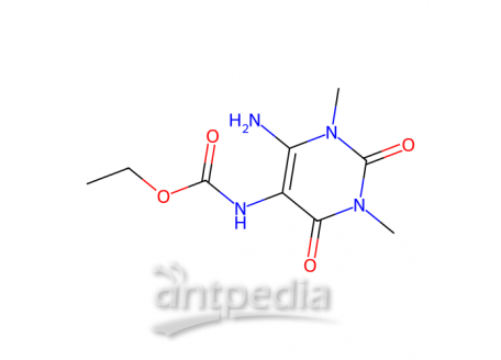 (6-氨基-1,2,3,4-四氢-1,3-二甲基-2,4-二氧代-5-嘧啶基)-氨基甲酸乙酯，49810-21-1，95%