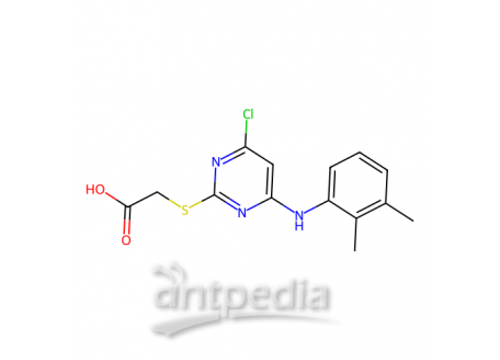 [4-氯-6-(2,3-茬胺基)-2-嘧啶硫代]乙酸，50892-23-4，≥98%