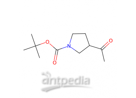 N-Boc-3-乙酰基吡咯烷，858643-95-5，98%