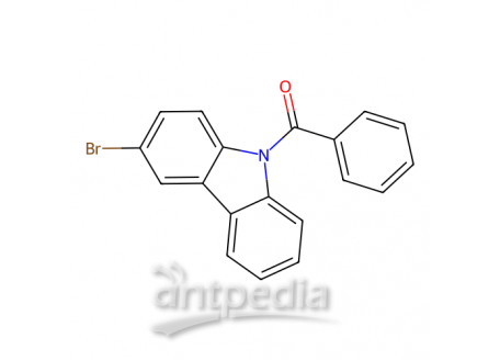 9-苯甲酰基-3-溴-9H-咔唑，177775-87-0，>98.0%