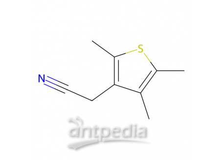 3-(氰甲基)-2,4,5-三甲基噻吩，112440-49-0，≥98.0%(GC)