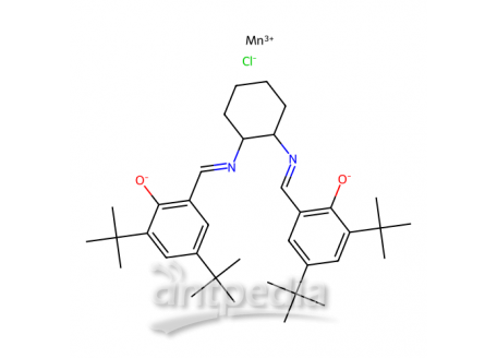 (R,R)-(-)-N,N′-双(3,5-二-叔丁基亚水杨基)-1,2-环己二胺氯化锰(III)，138124-32-0，98%