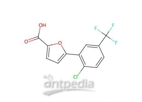 5-[2-氯-5-(三氟甲基)苯基]-2-糠酸，302911-88-2，96%