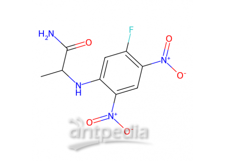 Nα-[2,4-二硝基-5-氟苯基]-D-丙氨酸酰胺，132055-99-3，≥98%