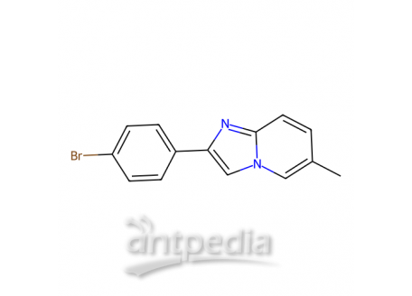 2-(4-溴苯基)-6-甲基咪唑并[1,2-a]吡啶，1023-01-4，97%