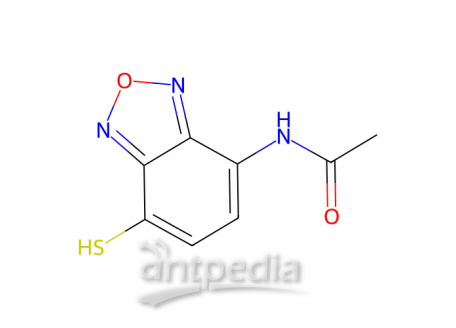 AABD-SH (=4-乙酰氨基-7-巯基-2,1,3-苯并恶二唑][用于HPLC标记]，254973-02-9，>95.0%(HPLC)