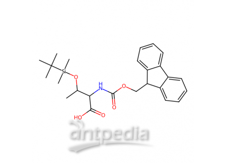 Fmoc-O-(叔丁基二甲基硅基)-L-苏氨酸，146346-82-9，96%
