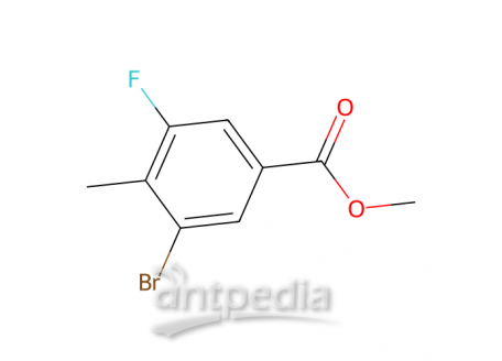 3-溴-5-氟-4-甲基苯甲酸甲酯，1533932-57-8，97%