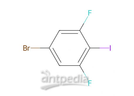 2,6-二氟-4-溴碘苯，160976-02-3，≥97.0%(GC)