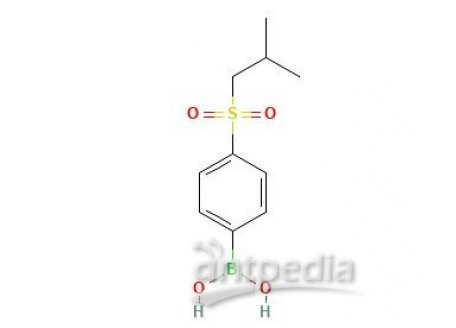 (4-(异丁基磺酰基)苯基)硼酸（含不等量的酸酐），1217500-99-6，97%
