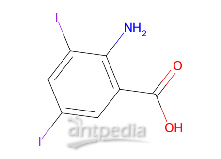 3,5-二碘邻氨基苯甲酸，609-86-9，97%