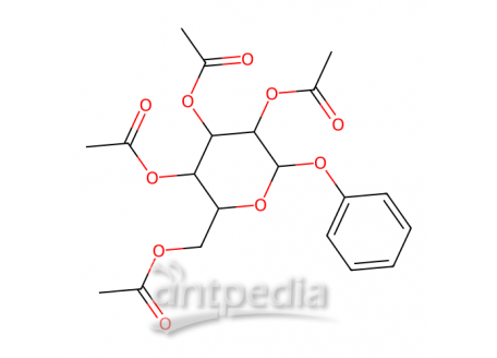 苯基 2,3,4,6-四-O-乙酰基-α-D-吡喃葡萄糖苷，3427-45-0，98%
