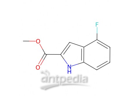 4-氟-1H-2-吲哚甲酸甲酯，113162-36-0，95%