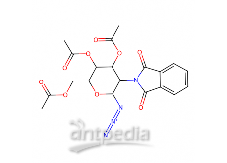 3,4,6-三-O-乙酰基-2-脱氧-2-邻苯二甲酰亚胺基-​​β-D-叠氮化吡喃葡萄糖，102816-24-0，≥98%