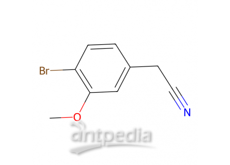 2-(4-溴-3-甲氧基苯基)乙腈，113081-50-8，98%