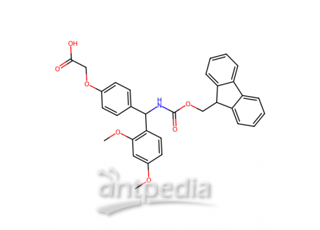 4-[(2,4-二甲氧基苯基)(Fmoc-氨基)甲基]苯氧乙酸，145069-56-3，98%