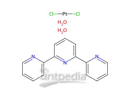 氯(2,2′:6′,2″-三联吡啶)铂(II)氯化二水合物，151120-25-1，≥98%