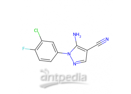 5-氨基-1-(3-氯-4-氟苯基)-1H -吡唑-4-腈，175135-53-2，97%