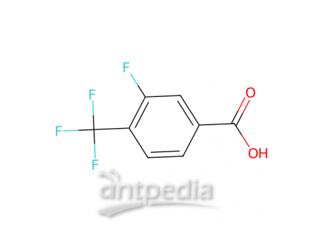 3-氟-4-三氟甲基苯甲酸，115754-21-7，≥98.0%(GC)
