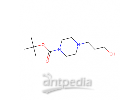 1-叔丁氧羰基-4-(3-羟基丙烷)哌嗪，132710-90-8，97%